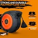 SuperHandy Enclosed Extension Cord Reel, 16AWG, 50 ft - GUR028