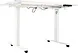 SuperHandy Electric Standing Desk, 48" x 30", Pristine White - GUT151