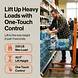 SuperHandy Powered Lift Hand Truck & Load Positioner, 220 lb Capacity - GUO161