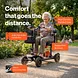 SuperHandy Explorer Prime 4-Wheel Foldable All-Terrain Mobility Scooter, Dual 48V Batteries - GUT193