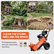 SuperHandy 15HP Gas Stump Grinder with Electric Start & Sweep Function, 420cc - GUO152