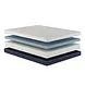Customatic CoolSense Restore 8" Cooling Gel Mattress - CSMMMF08