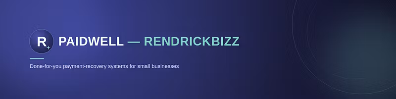 Paidwell — RendrickBizz