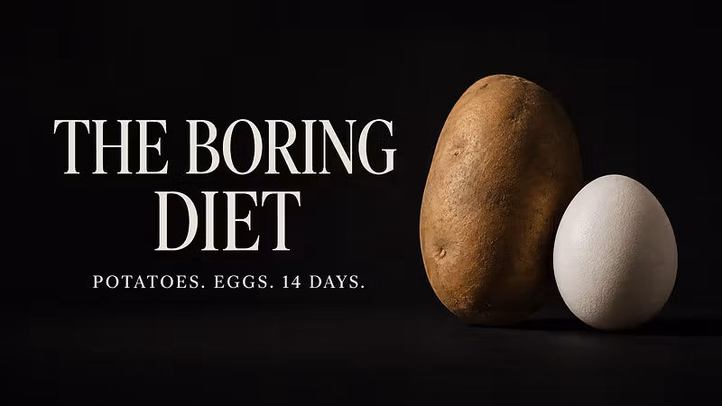 The Boring Diet