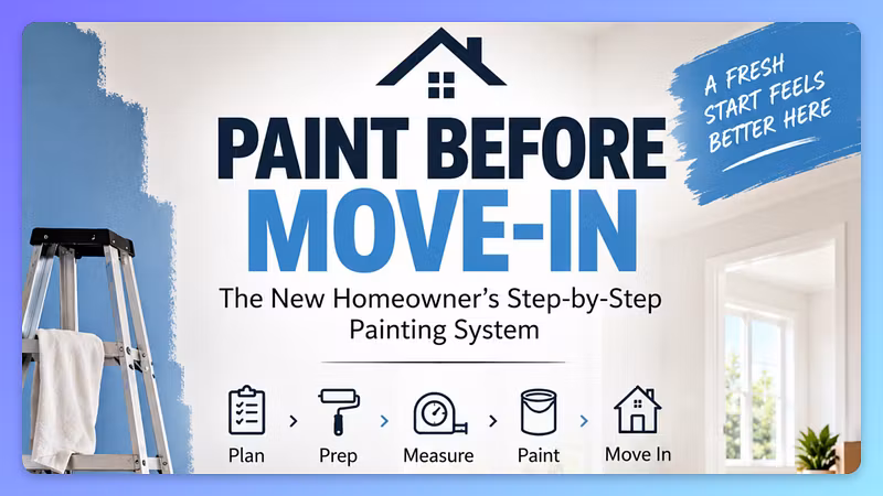 Paint Before Move-In