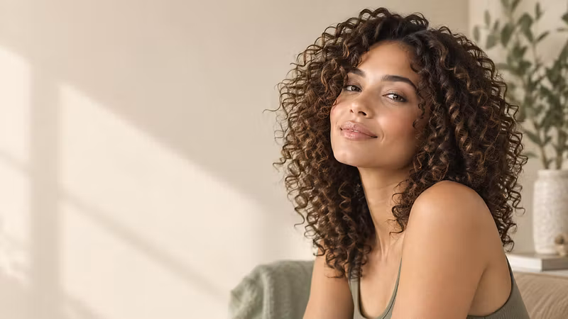 Defined Fine Curls Without Greasy Roots