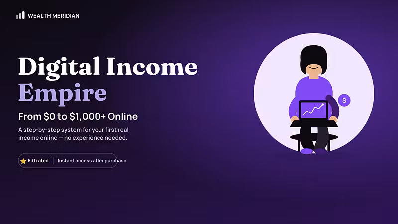Digital Income Empire-From Zero to $1K+