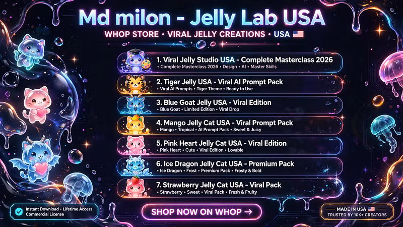 Viral Jelly Studio USA 🪼🐱 🇺🇸 USA