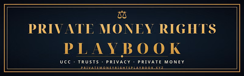 Private Money Rights Playbook