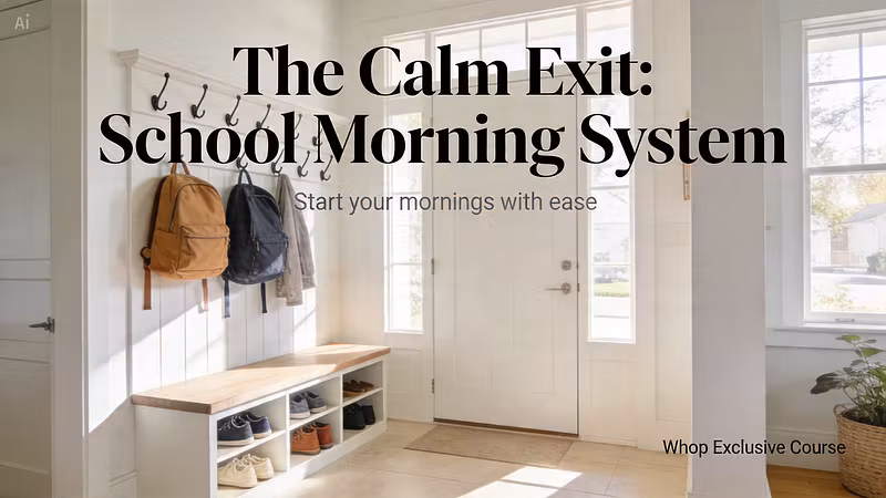 The Calm Exit Mindset