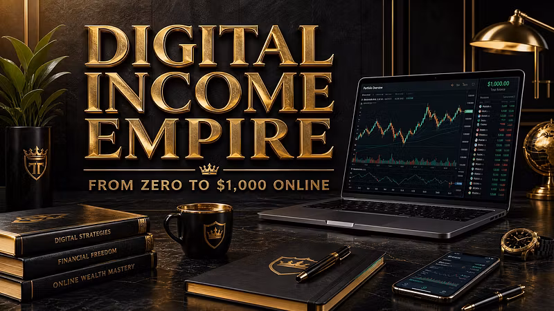 Digital Income Empire-From Zero to $1K