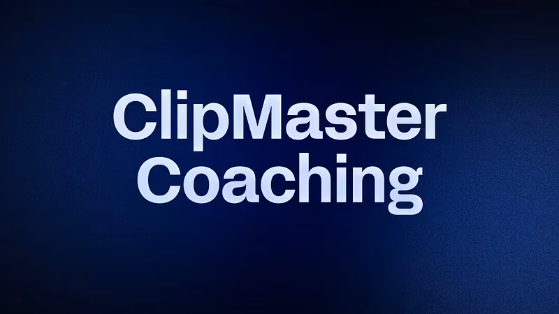 ClipMaster Coaching