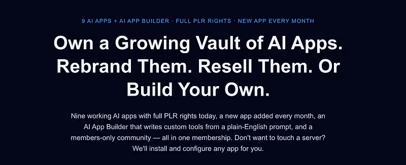 PLR App Business