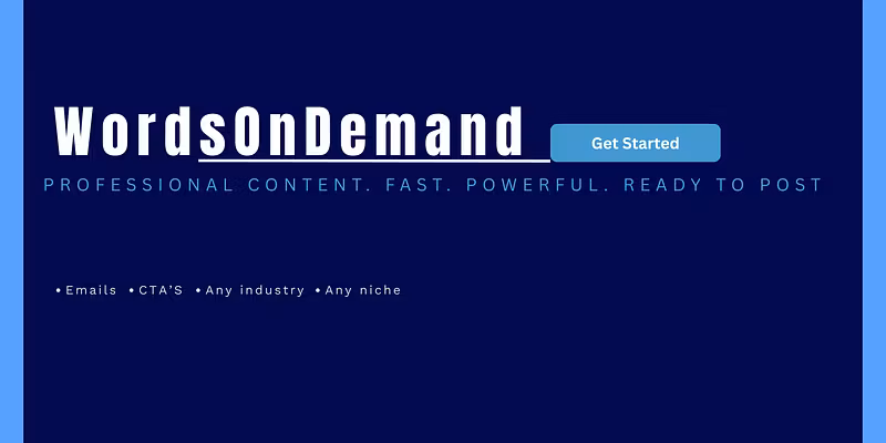 WordsOnDemand