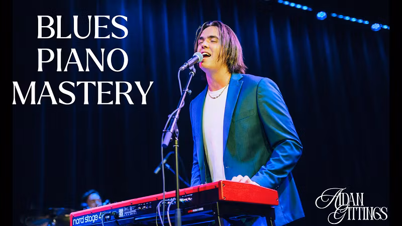 Blues Piano Mastery - Aidan Gittings