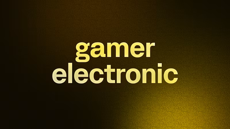 gamer electronic 