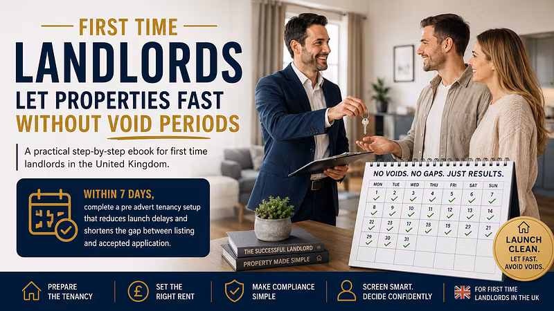 19 First Time Landlords Let Fast