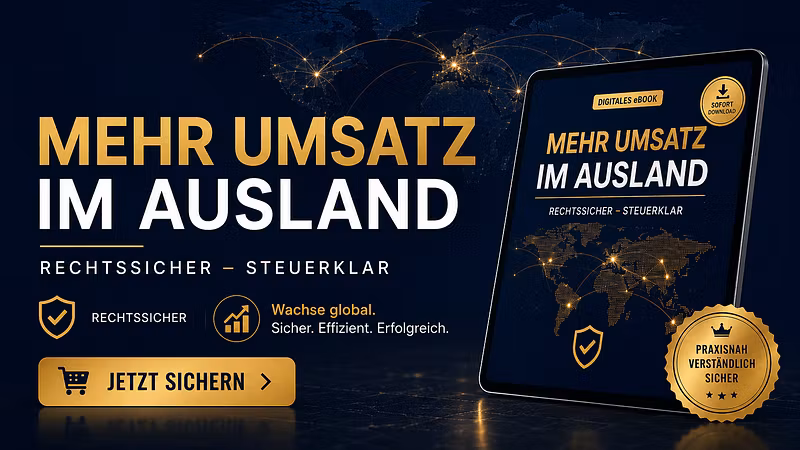 Mehr Umsatz im Ausland-rechtssicher