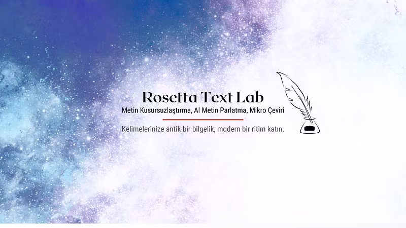Rosetta Text Lab