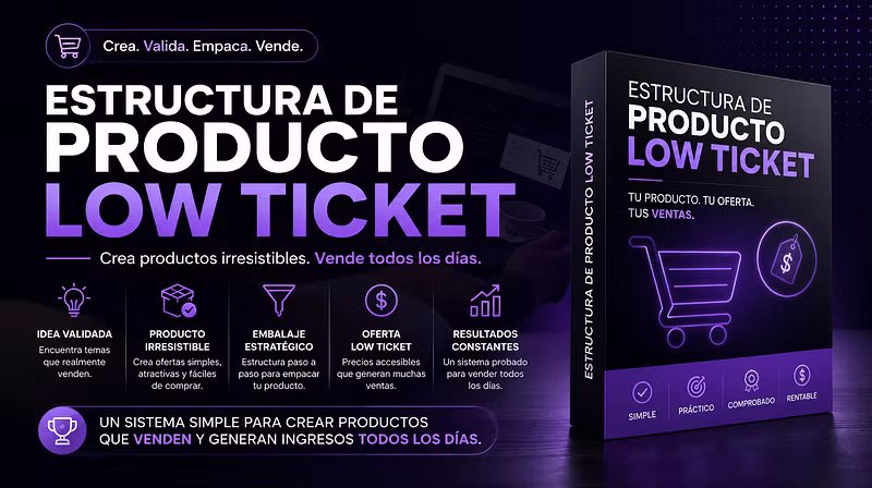 Estructura de Producto Low Ticket