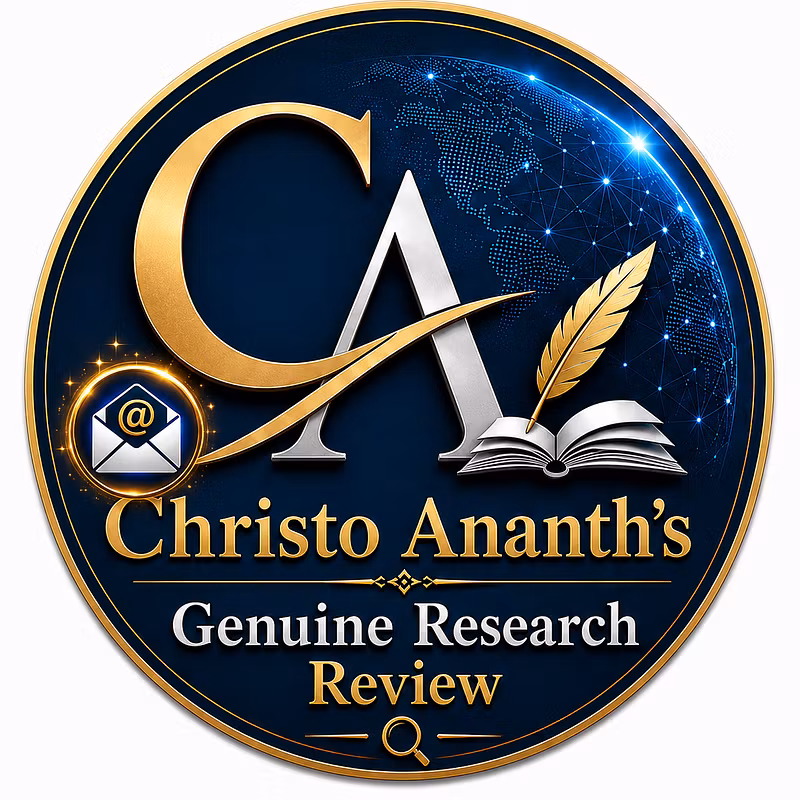 Christo Ananth's Genuine Research Review