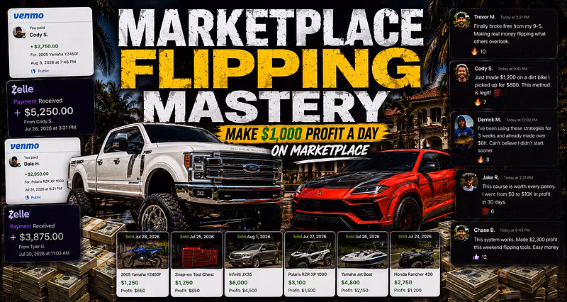 Flip Gods - Facebook Marketplace Flipping Mastery