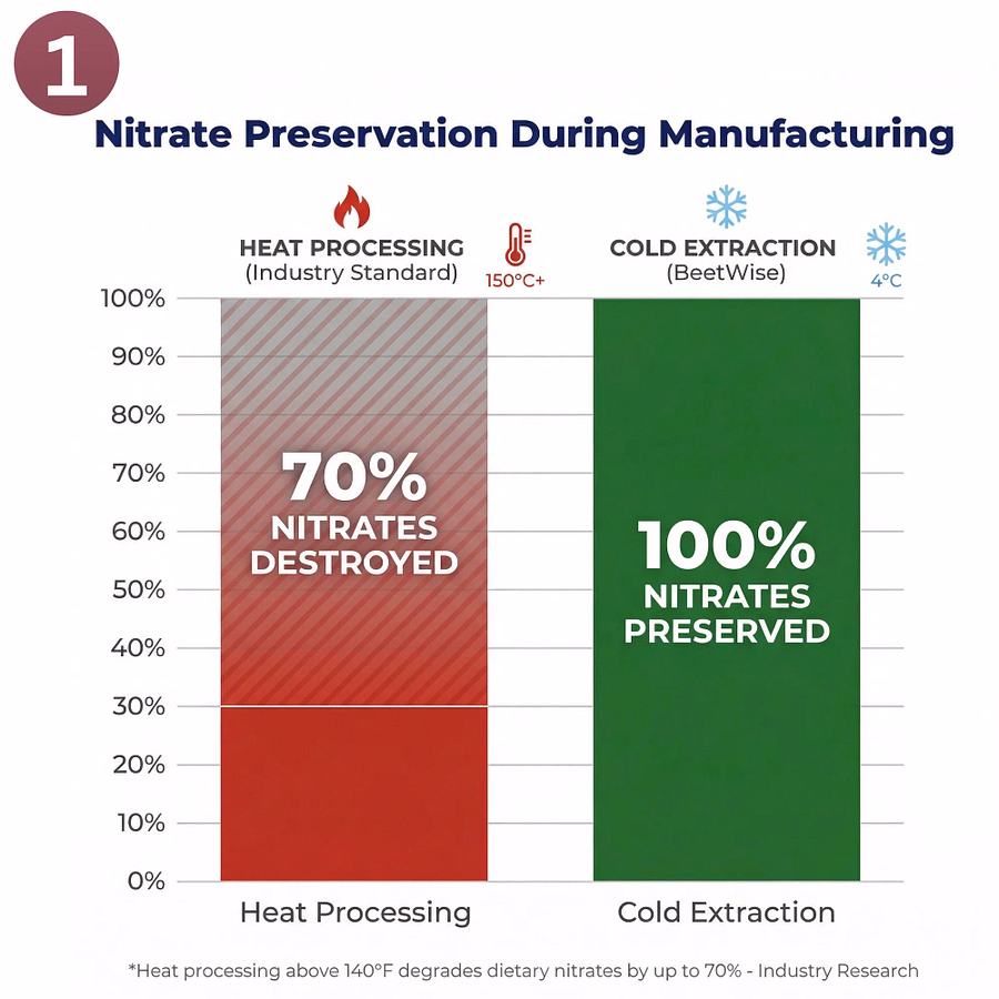 It's Cold-Extracted To Preserve Active Nitrates