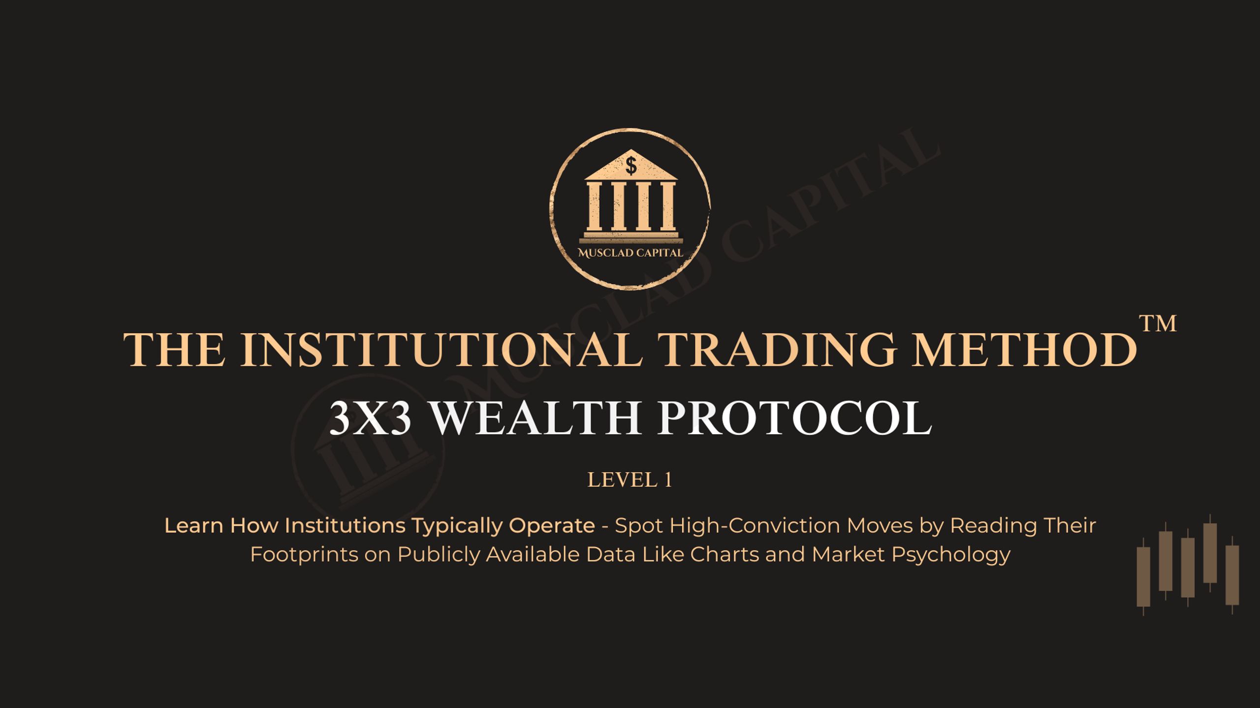 Institutional Trading Method