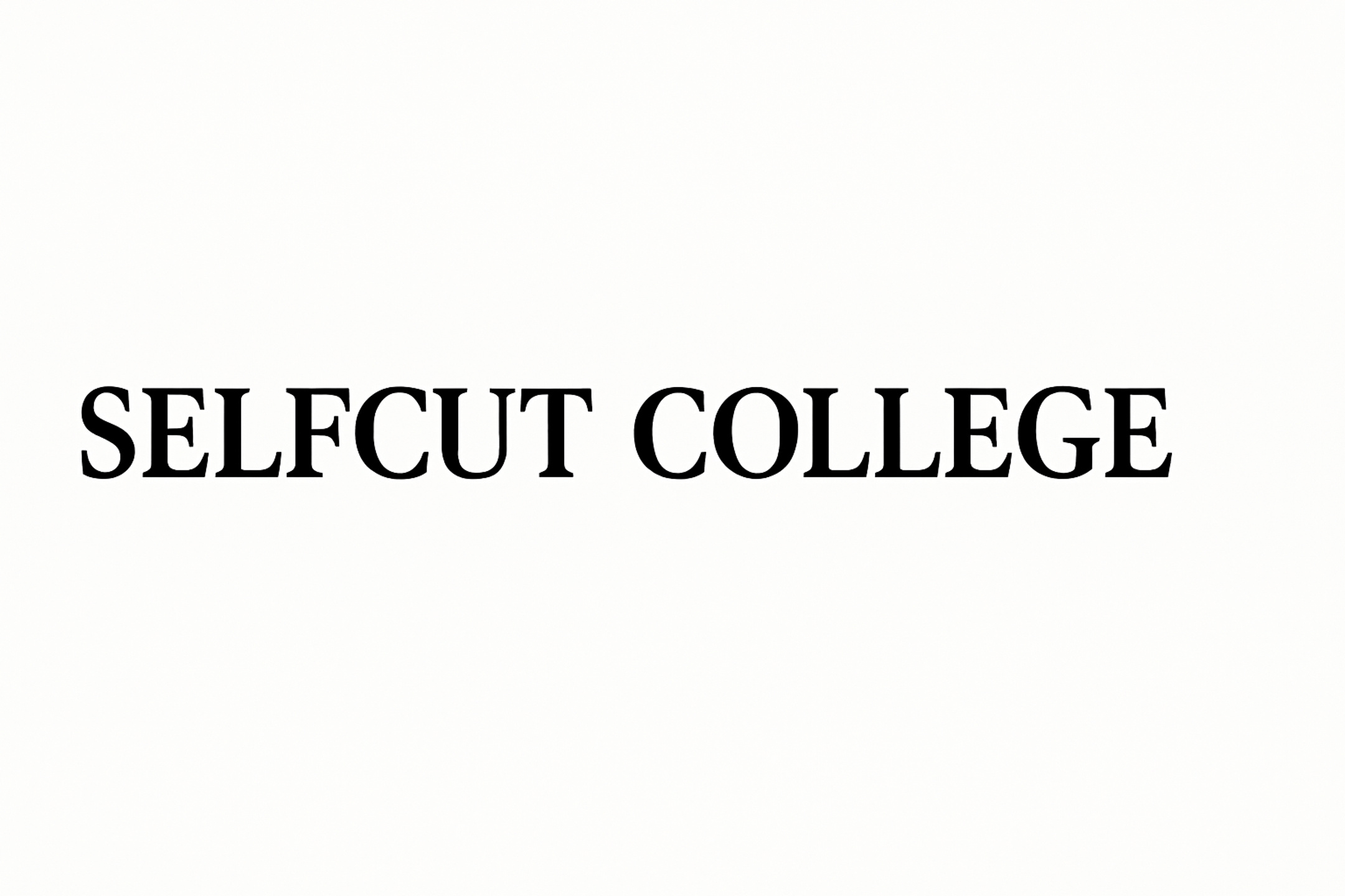 Selfcut College by LPB