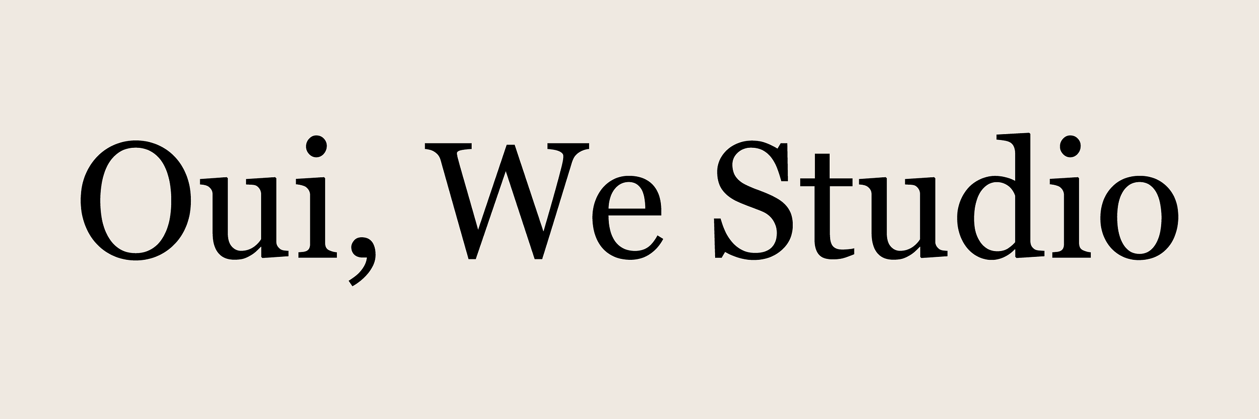 Oui, We Studio