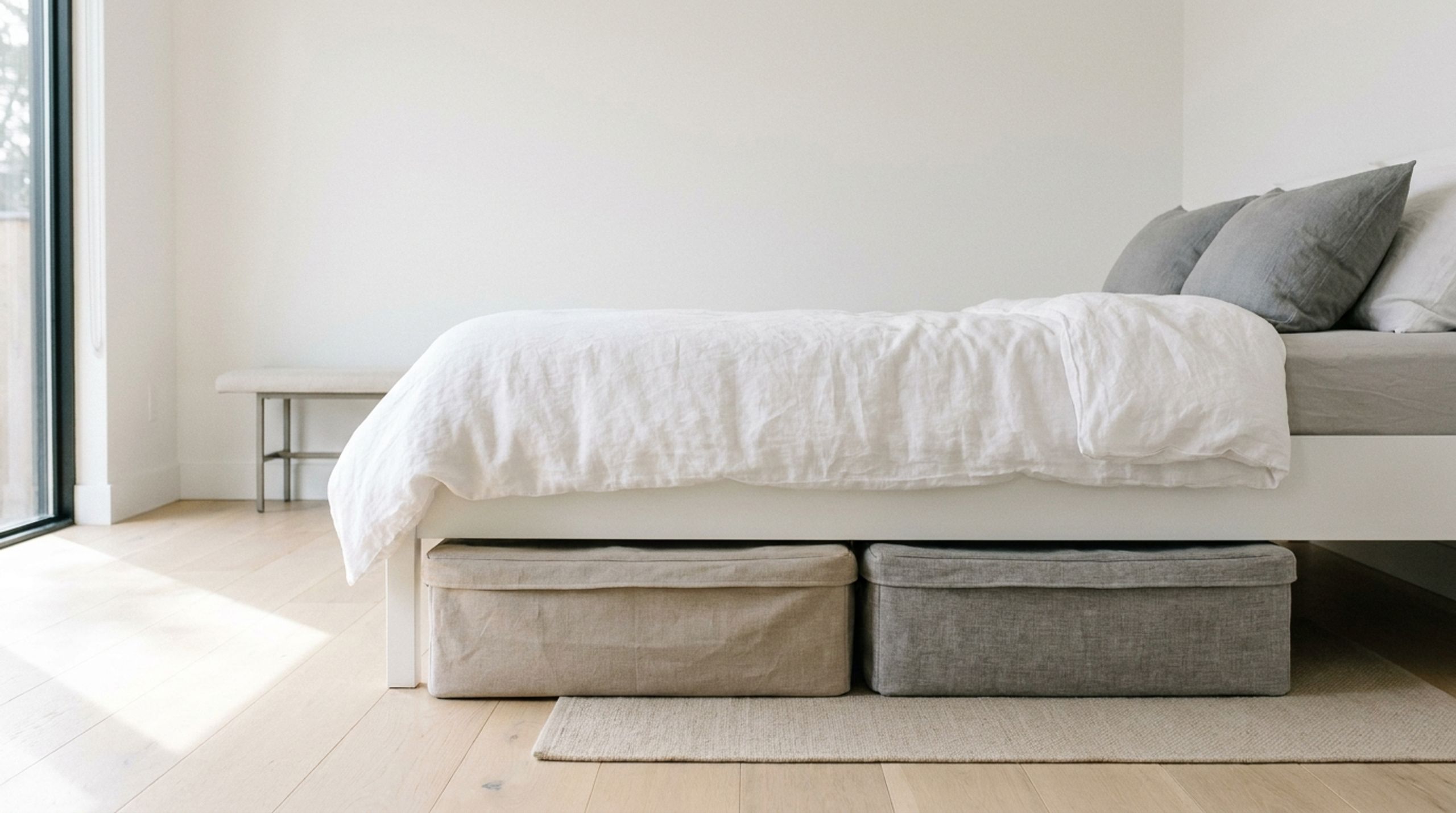 Under-Bed Storage Bins (Set of 2)