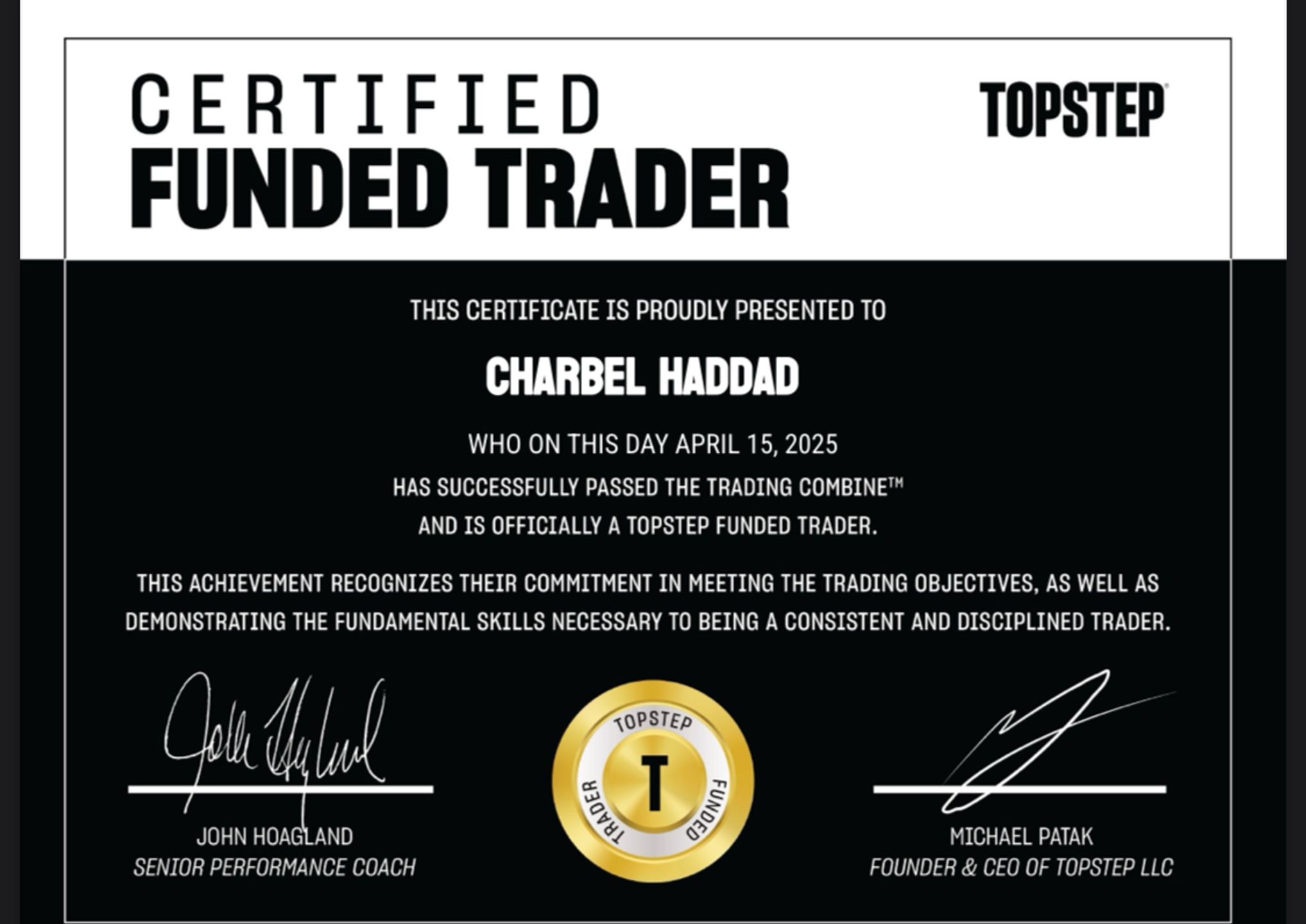 Charbel's Trading Community