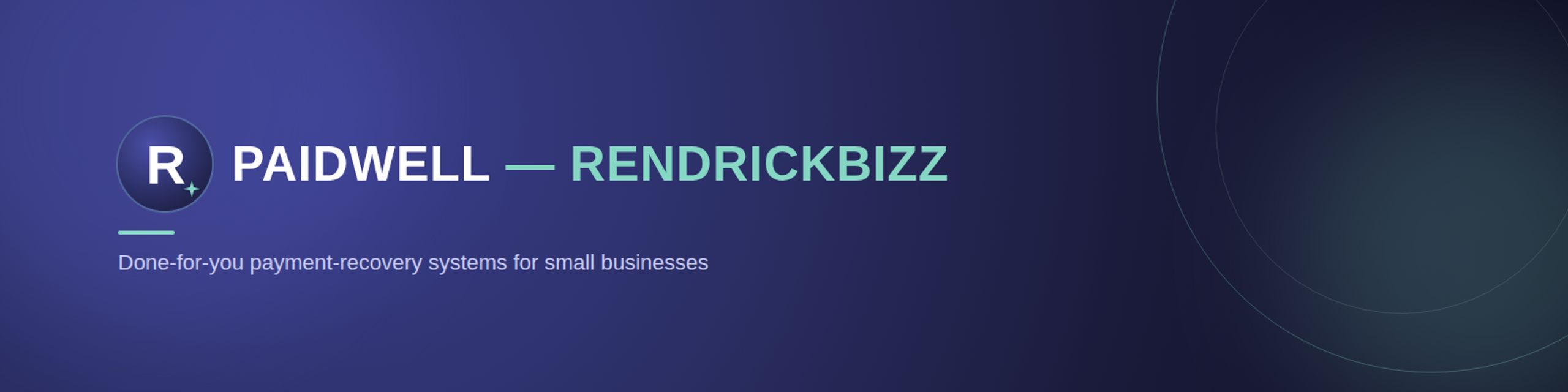 Paidwell — RendrickBizz
