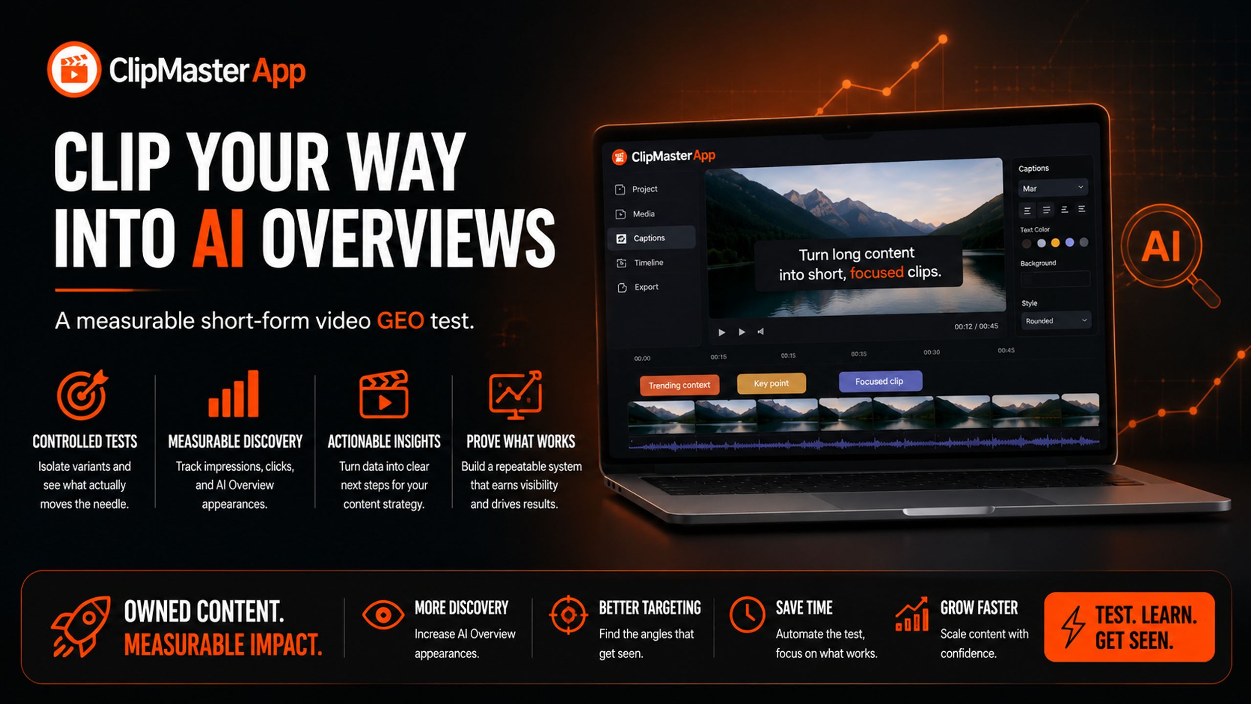 Clip Your Way Into AI Overviews: A Measurable Video GEO Test