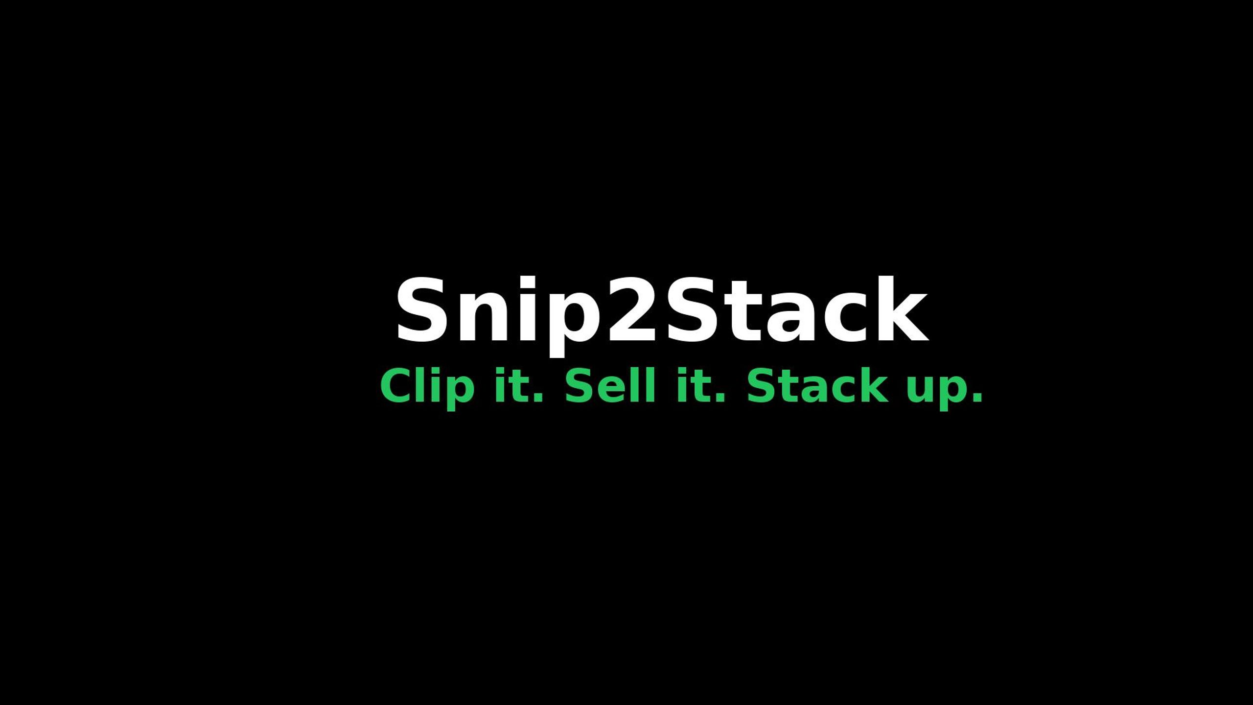Snip2Stack