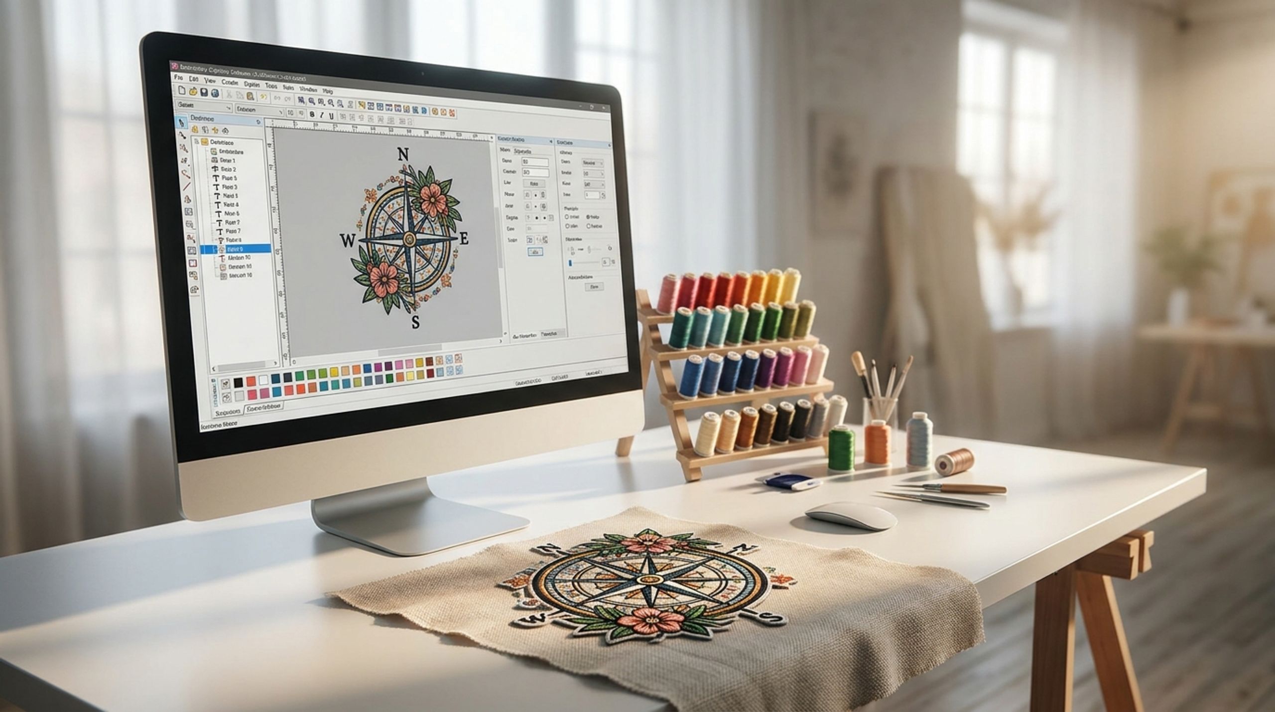 Advanced Embroidery Design Learning Guide