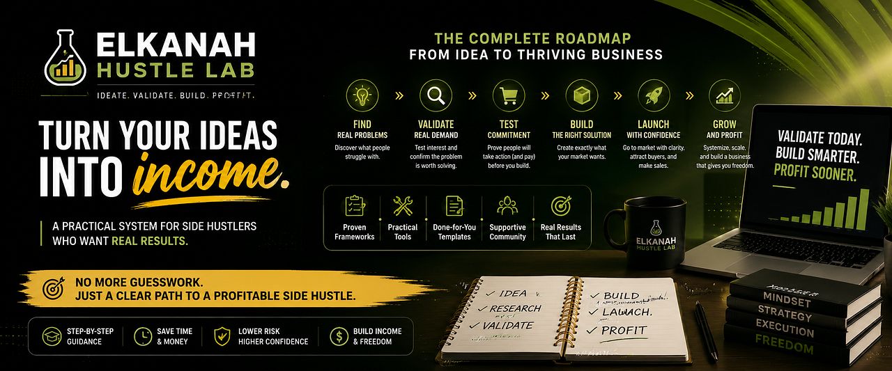 Elkanah Hustle Lab