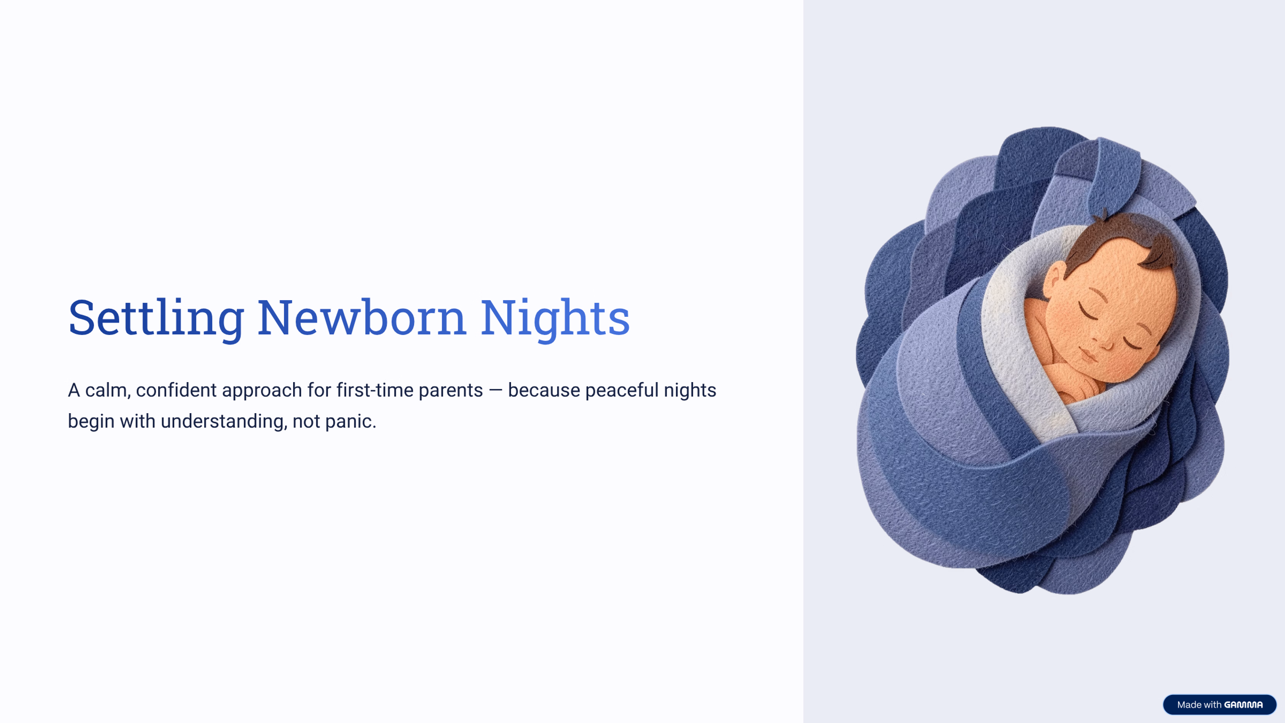 The No-Search Newborn Night Toolkit