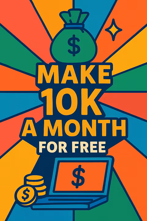 free ways to make 10k a month.