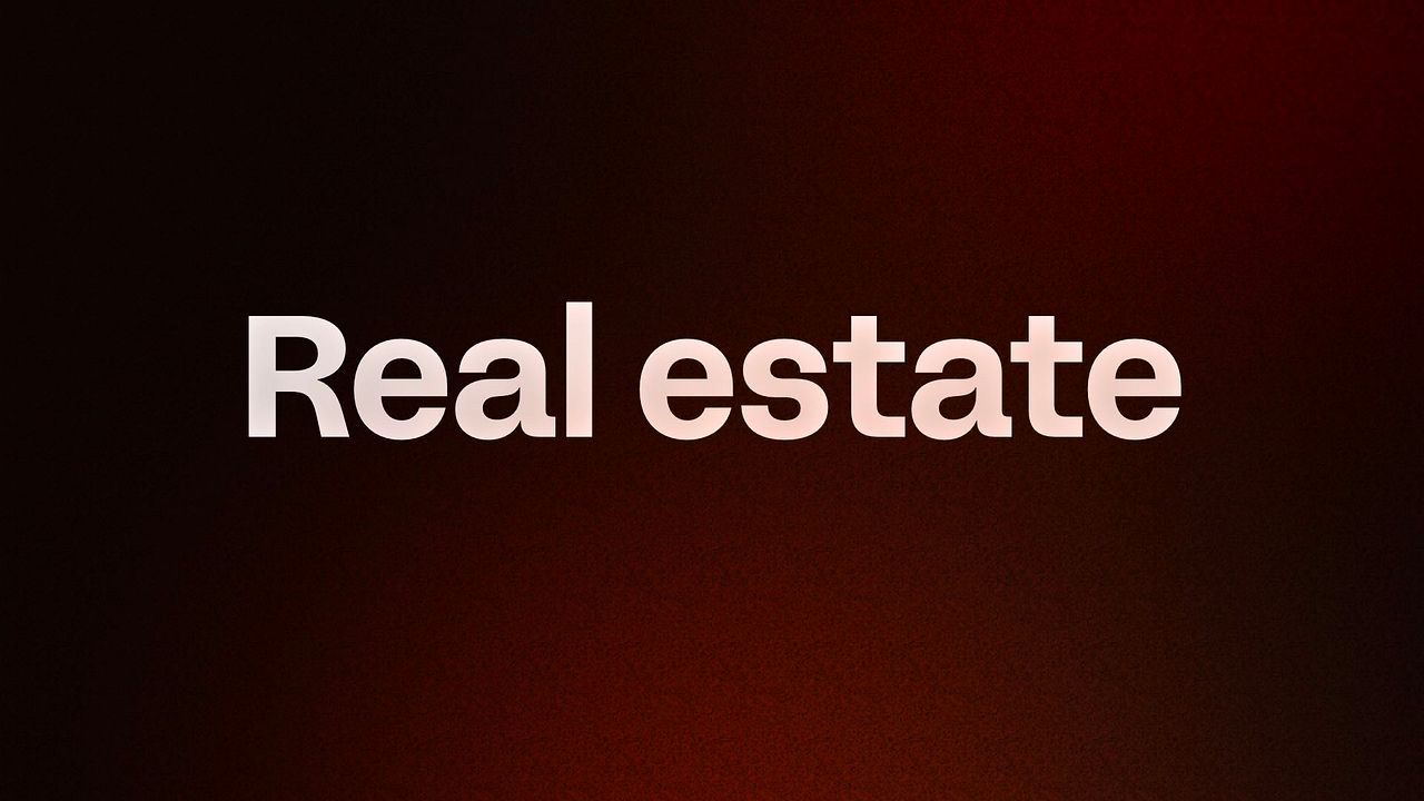 Real estate 