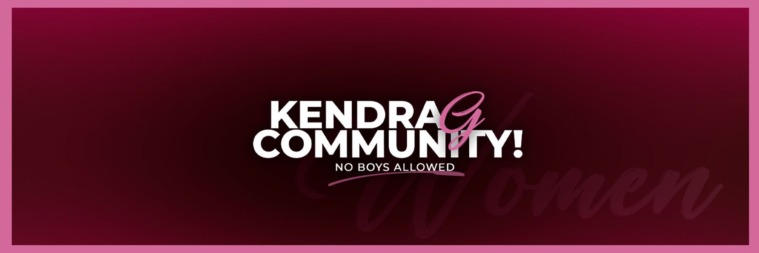 Kendra G Women Only Community