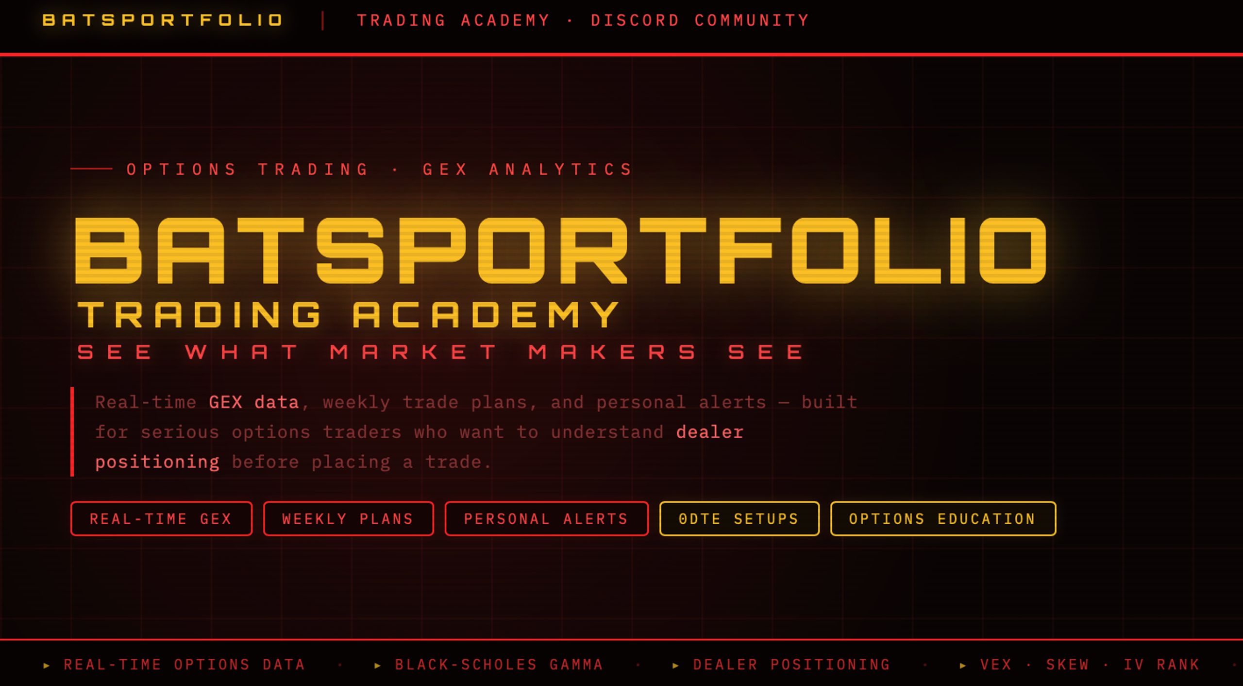 BatsPortfolio Trading Academy