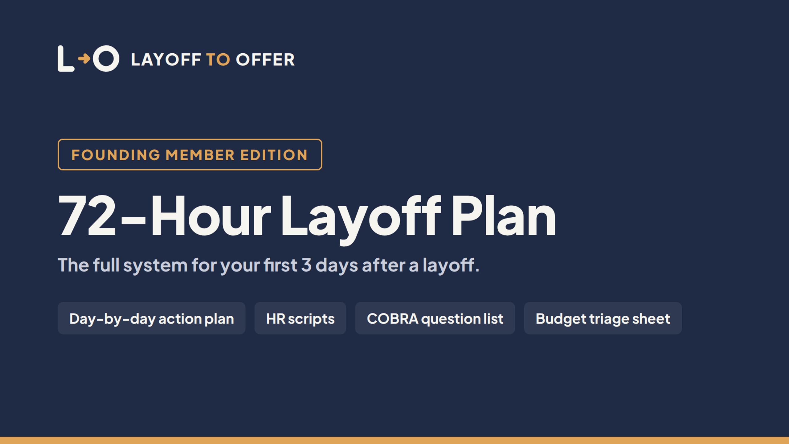 Layoff to Offer