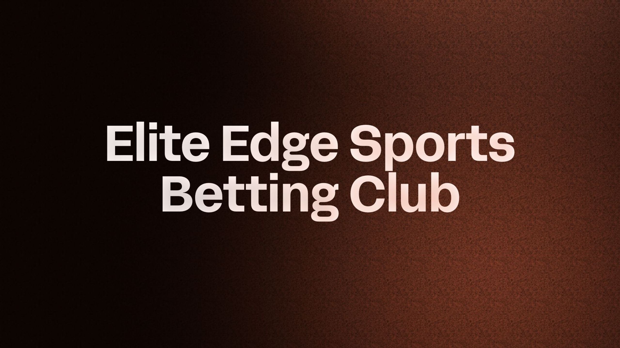 Elite Edge Sports Betting Club