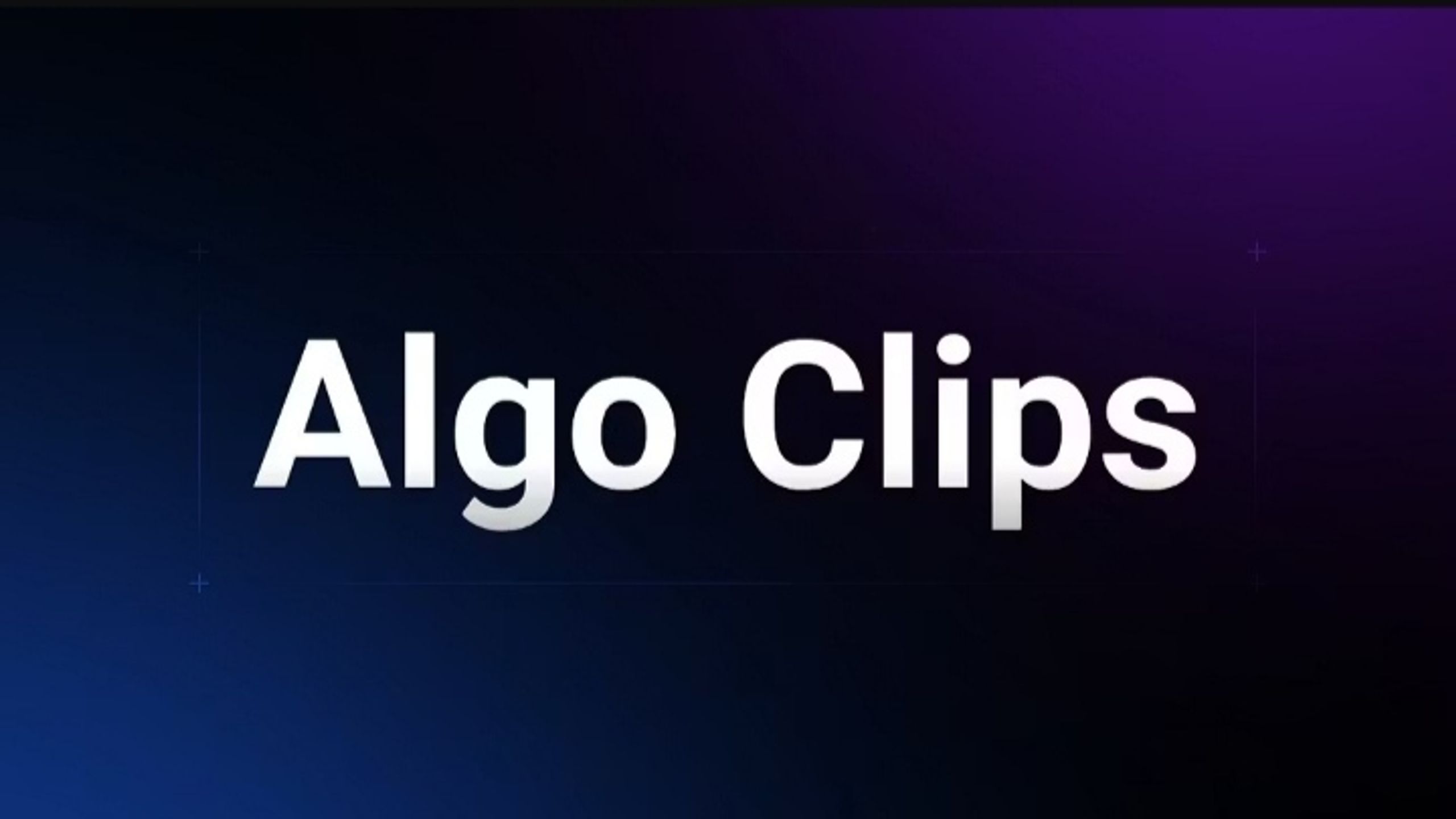 Algo Clips