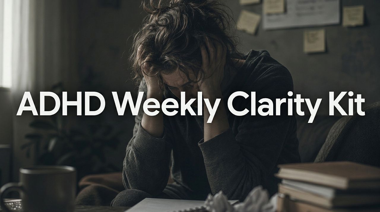 ADHD Weekly Clarity Kit
